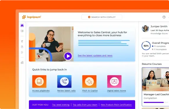 Personalized sales training