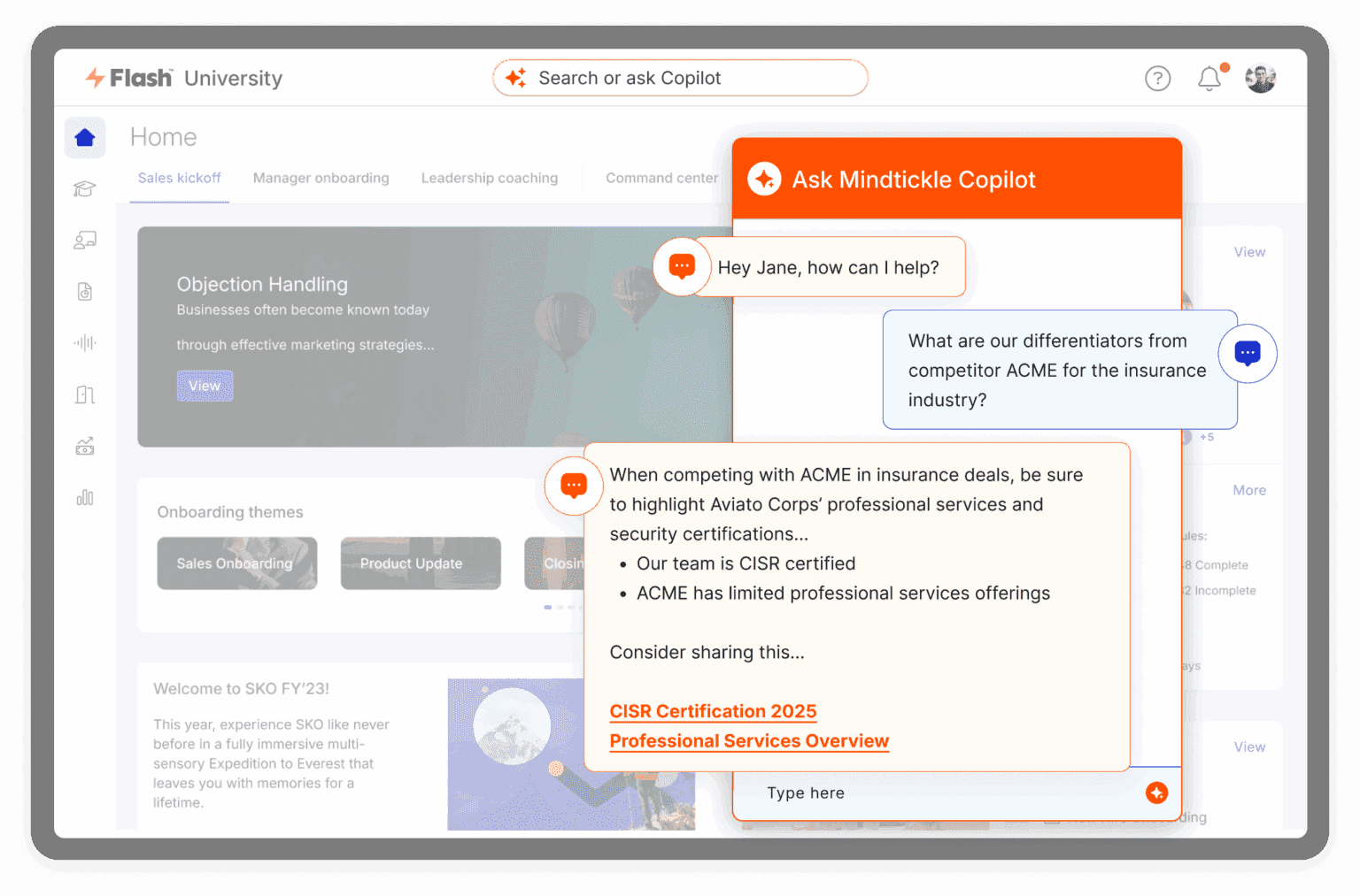 Capitalize on every prospect interaction with Copilot